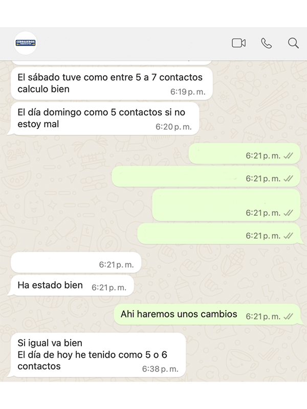 Mas Resultados De Clientes Con Resultados Constantes