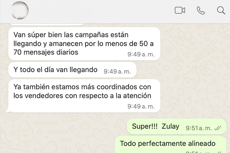 Resultados De Campanas De Mensaje