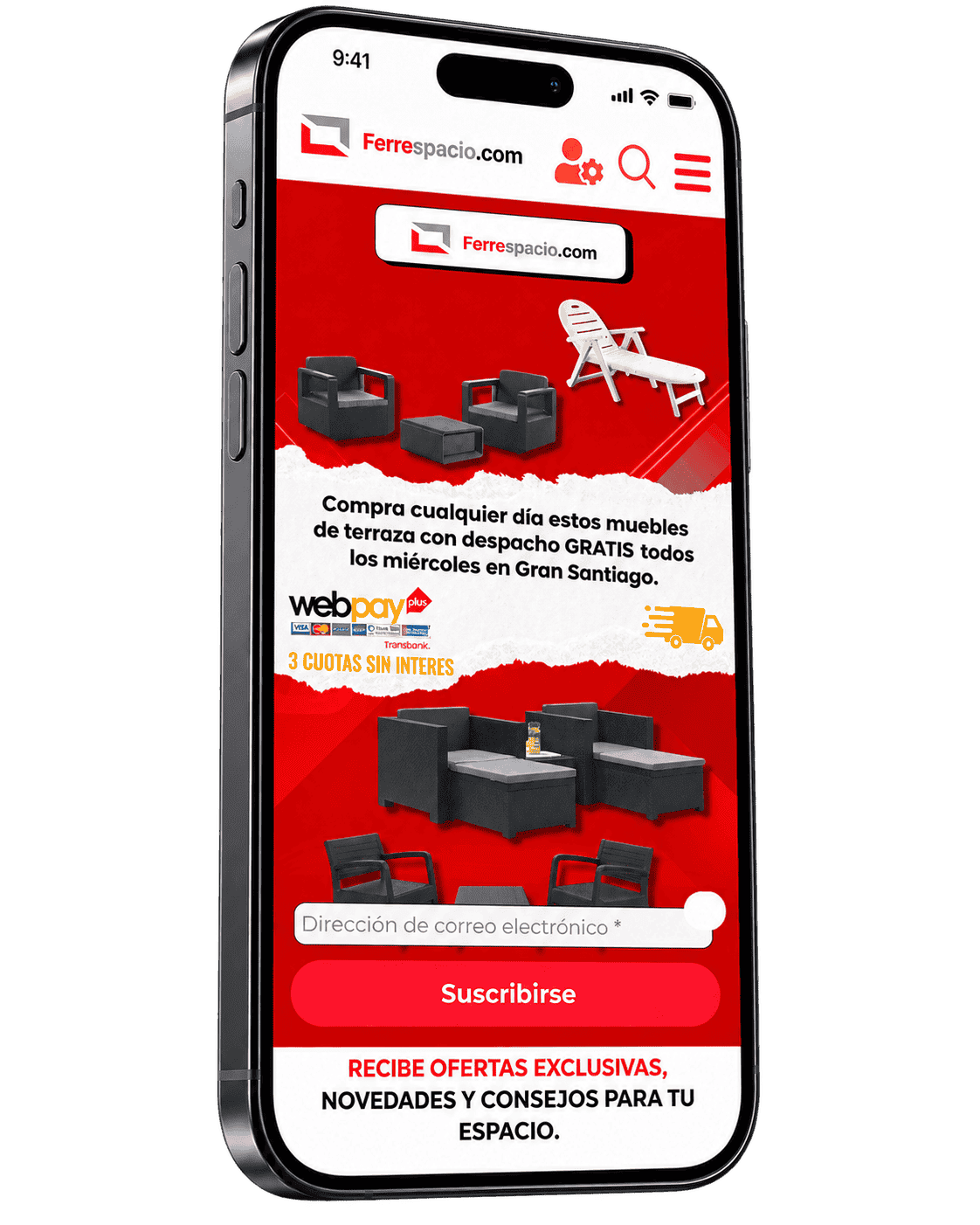 desarrollo de paginas web ferreteria adaptada movil